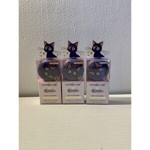 3X THE CREME SHOP X SAILOR MOON -LUNA MACARON LIP BALM New Moisturizing Berry